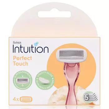 Лезвия для бритвы Schick Intuition Perfect Touch, 4 шт., 1 шт.