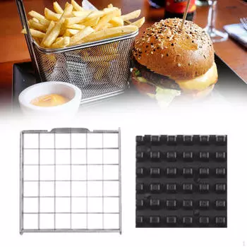 Лезвия для резки картофеля фри, аксессуары для домашней овощерезки, запасные части для слайсеров 36 Holes