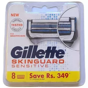 Лезвия для ручной бритвы Gillette Skintech, 8 упаковок, 2 шт., корейские лезвия для бритвы