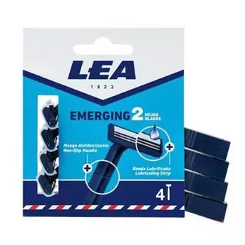 Лезвия Lea Emerging 2 Одноразовые лезвия, упаковка 4 шт.