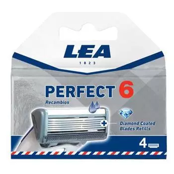 Лезвия Lea Perfect 6 + Алмазные лезвия 4 шт.