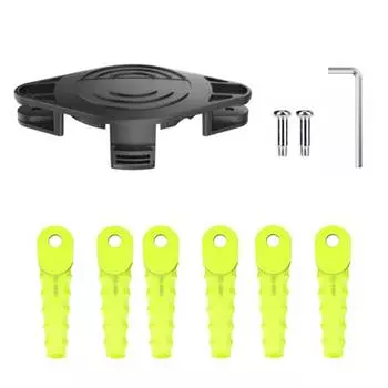 Лезвия триммера, черный + темно-зеленый, режущая головка для 21212