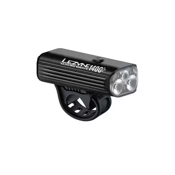 LEZYNE Bicycle Front Light Black 1400 Lumens MACRO DRIVE C Charging IPX7 Waterproof 1400+USB []