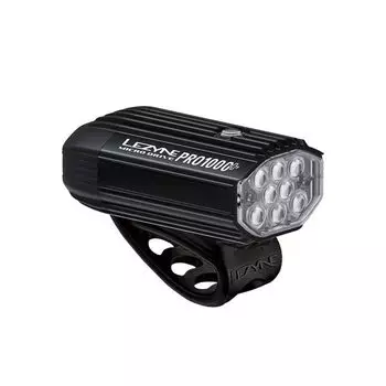 LEZYNE Bicycle Front Light Micro Drive Pro 1000 Lumens Satin Black MICRO DRIVE PRO USB C Charging IPX7 Waterproof 1000+ []