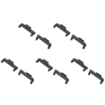 LF# 1 пара металлических разъемов 20 мм для смарт-часов Huawei Watch Fit 3 (черный