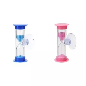 LF# 2 Minute Идеальный подарок песочные часы на присоске для детей и взрослых (синий)