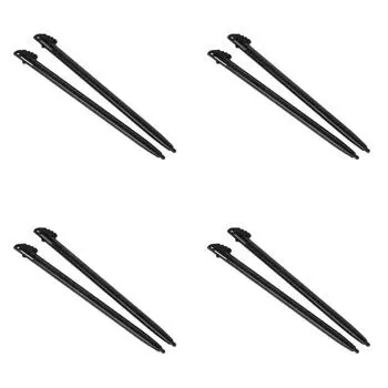 LF# 2 X Black Plastic Touch Screen Pen for 3DS N3DS XL LL New