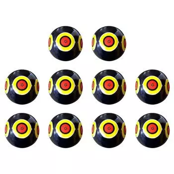 LF # 40 см надувной отпугиватель птиц отпугивающие воздушные шары для глаз (черный)