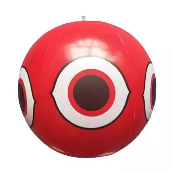 LF # 40 см надувной отпугиватель птиц отпугивающие воздушные шары для глаз (желтый