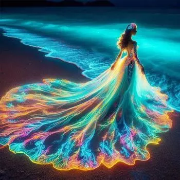 LF# 4 шт. 5D DIY полный круглый сверло алмазная живопись девушка комплект домашнего декора искусство 30x30c