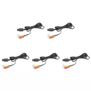 LF# AV Аудио Видео A/V ТВ-кабель Шнур для GameCube 64 N64 NGC SNES SFC