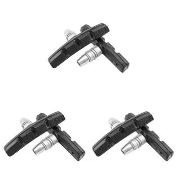 LF# Bike Brake Pads Rubber Bike Wheel Edge Brake Pads Replacement Parts