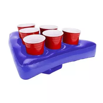 LF# Детский надувной пивной понг треугольный колпачок метание интерактивная игра реквизит игрушки