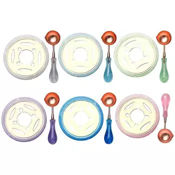 LF# DIY Fire Wax Furnace Heater Плавится с помощью ложки для восковой печи для свадебных приглашений Blue