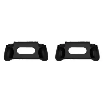 LF # Grip Stand Holder Защитный чехол из ТПУ для Retroid Pocket 4/4 Pro (Блэк