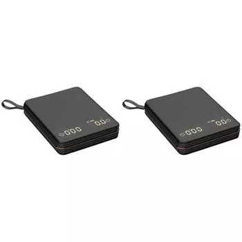 LF# Электронные весы для кофе с таймером и светодиодным дисплеем Высокоточные кухонные весы