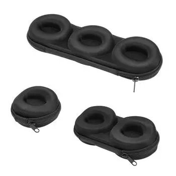 LF# Круглый чехол для часов Double Dent Дорожный футляр для смарт-часов, маленький, подходит для всех наручных часов 1 position