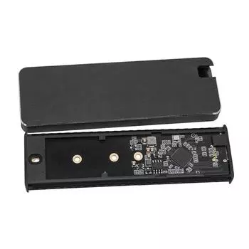 LF# M.2 NVME/NGFF SSD Case Внешний SSD Case 10Gbps Metal SSD Case Жесткий диск Ca black nvme
