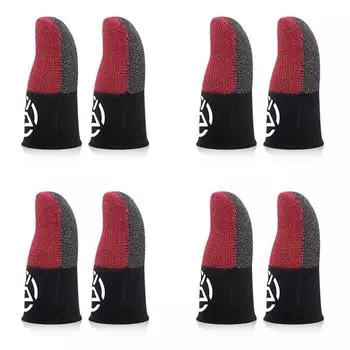 LF # мобильные дышащие перчатки с защитой от пота и большого пальца для PUBG (красный