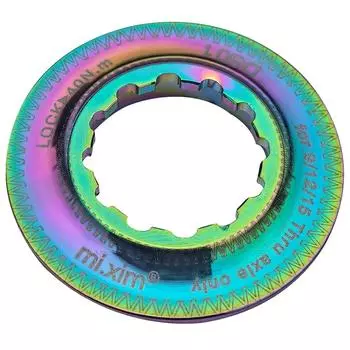 LF# MTB шоссейный велосипед центральный замок крышка кольцо алюминиевый сплав шоссейный тормоз центральный замок C