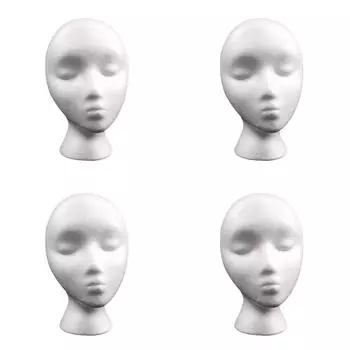 LF# пенопластовая женская голова манекена парики очки шляпа дисплей держатель прочная подставка мод