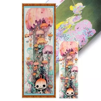 LF# Полная вышивка Эко-хлопковая нить 11CT Печатный Хэллоуин Набор для вышивки крестом Ar 1