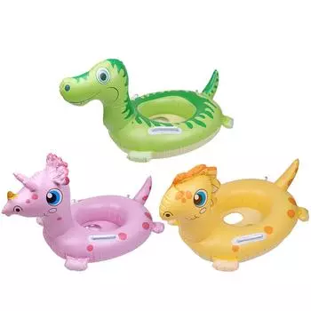 LF # ПВХ надувной круг для плавания плавающий детский круг для плавания для детей мальчиков Gir зелёный