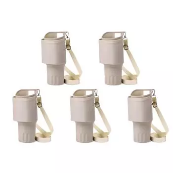 LF# Силиконовый стакан-чехол, термостойкий, устойчивый к царапинам, аксессуары для чашек (хаки)