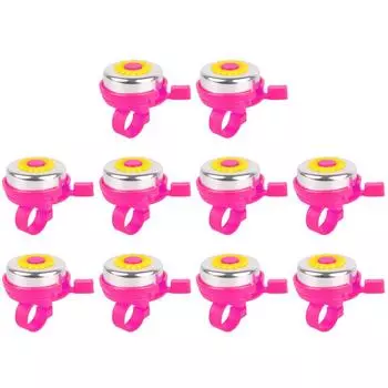 LF# Sunflower Kids Bike Bell Loud Crisp Clear Sound Bicycle Bell for Kids (Rose