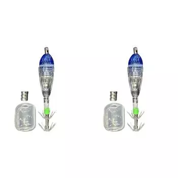 LF # светодиодный фонарь для рыболовной приманки с мигающим фонарем для приманки с крючком-зонтом для рыбалки (кипа