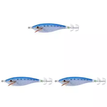 LF# Светящиеся крючки для кальмаров 11 см/13,4 г Искусственная горизонтальная приманка для троллинга на кальмара (кипа