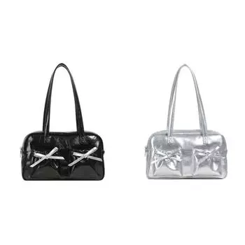 LF# Женская сумка через плечо, модная сумка из искусственной кожи для отпуска и путешествий (черный)