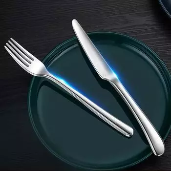 LFGB сертифицированные столовые приборы из нержавеющей стали 316 для стейков, сверхострые банкетные ножи и вилки, хорошо отполированные столовые приборы для семейного обеда