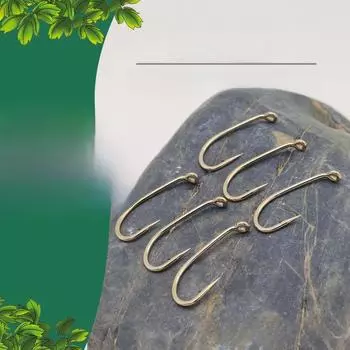 LFS80 Улучшенная мокрая мушка Ice Silk Shrimp и крючок Crazy Charlie Bare 14#