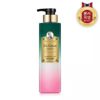 LG Бытовая техника и здравоохранение Доктор. Groot Addict Pear & Freesia Парфюмированный шампунь против выпадения волос 680 мл, 1 шт.
