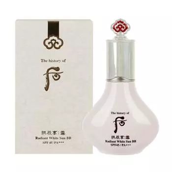 LG The Who Gongjinhyang Seol Whitening Sun BB SPF45/PA+++ 40ml, single option, 1 piece