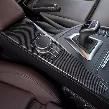 LHD автомобильный центральный контроль переключения передач декоративная панель наклейка ABS пластик для 3 серии F30 F31 F32 F34 F36 2013-