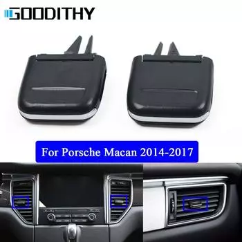 LHD RHD передний задний левый правый кондиционер AC вентиляционная решетка выходной зажим слайдер ремонтный комплект для Porsche Macan 2014 2015 2016 L or R 1PC