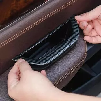 LHD RHD Внутренняя ручка двери водителя Подлокотник Панель Крышка Ящик для хранения для BMW X3 X4 F25 F26 2010-2016 51417250307 бежевый