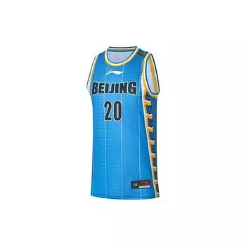 Ли Нин CBA League Edition Fan Джерси Пекинская команда Чжай Сяочуань 20 Мужская майка Синяя AAYQ435-2 M