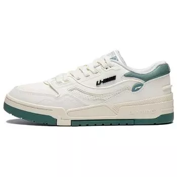 Li Ning 001 BTC нескользящие износостойкие низкие кроссовки для скейтбординга мужские кроссовки светло-зеленые AGCT007-4 44