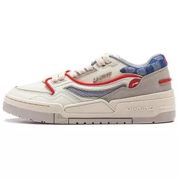 Li Ning 001 Btc универсальные удобные легкие повседневные нескользящие износостойкие кроссовки для скейтбординга женские кроссовки серые AGCU036-5 35