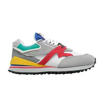 Li-Ning 001 Moment Белые Красные Мужские Кроссовки AGCP313-1