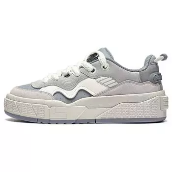 Li Ning 001 Unblock Удобные Универсальные Прочные Легкие Низкие Кроссовки Для Скейтбординга Мужские Кроссовки Для Скейтбординга Серые AGCT217-1 44