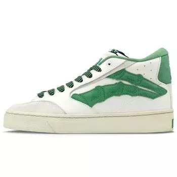 Li Ning 180 Wave Retro Casual High-Top кроссовки мужские кроссовки белые зеленые AECS031-2 41