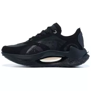 Li-Ning 1990 Absolute Shadow RMX Retro Low-Top Sports Casual Shoes Women Sneakers Black ALFT034-2 36