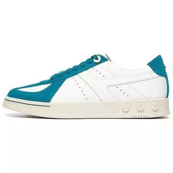 Li-Ning 1990 Classic Retro Casual Non-Slip Durable Low-Top Skate Shoes Women sneaker Off-White Green ALHS028-5 37