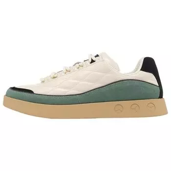 Li-Ning 1990 Classic Series Comfortable Durable Lightweight Low-Top Sneakers Men Sneakers Beige Black Green ALHT073-4 40