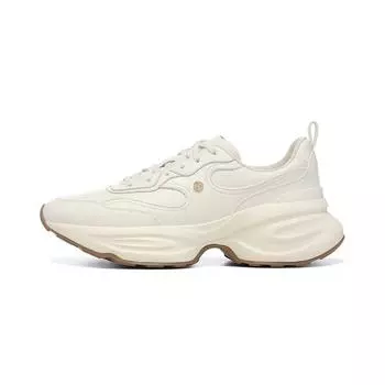 Li-Ning 1990 Classic Series Comfortable Versatile Casual Running Shoes Women Sneakers Off-White ALJU018-1 36