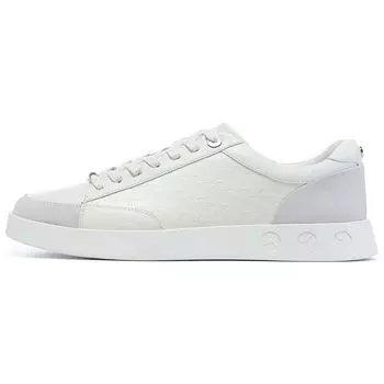Li-Ning 1990 Classic Series Lightweight High Resilience Non-Slip Wear-Resistant Low-Top Sports Casual Shoes Men sneaker Off-White ALHT017-1 43